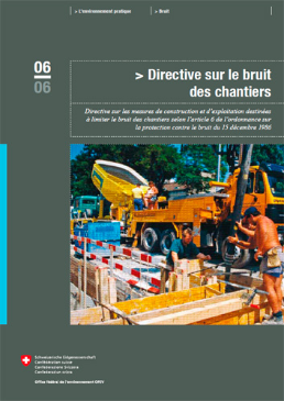 Directive sur le bruit des chantiers