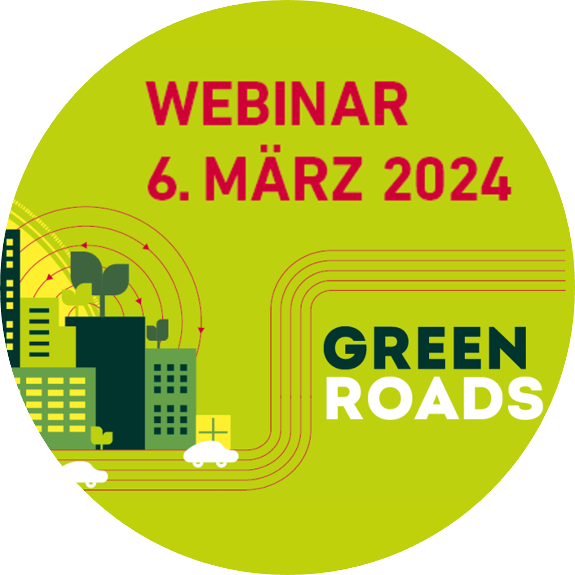 Webinar zu Nachhaltige Strassen - Green Roads